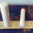 Natural White Round Rods/Seal 0.5 in Diameter x 2.25 in. Lot of 2 Grain lines. — photo 9