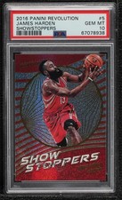 2016-17 Panini Revolution Show Stoppers James Harden #5 PSA 10 GEM MT