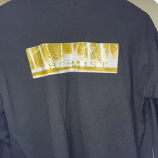 Stephen King The Mist 2007 Crew Shirt Bullet Stunts Horror Movie Promo Black L