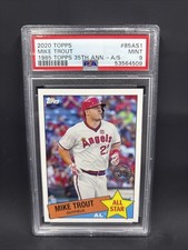 2020 Topps - 1985 Topps Baseball All-Stars Mike Trout #85AS-1 PSA 9