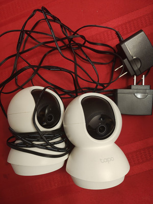 TP-Link Tapo 2K Pan/Tilt Security Camera Motion Detection 2pack