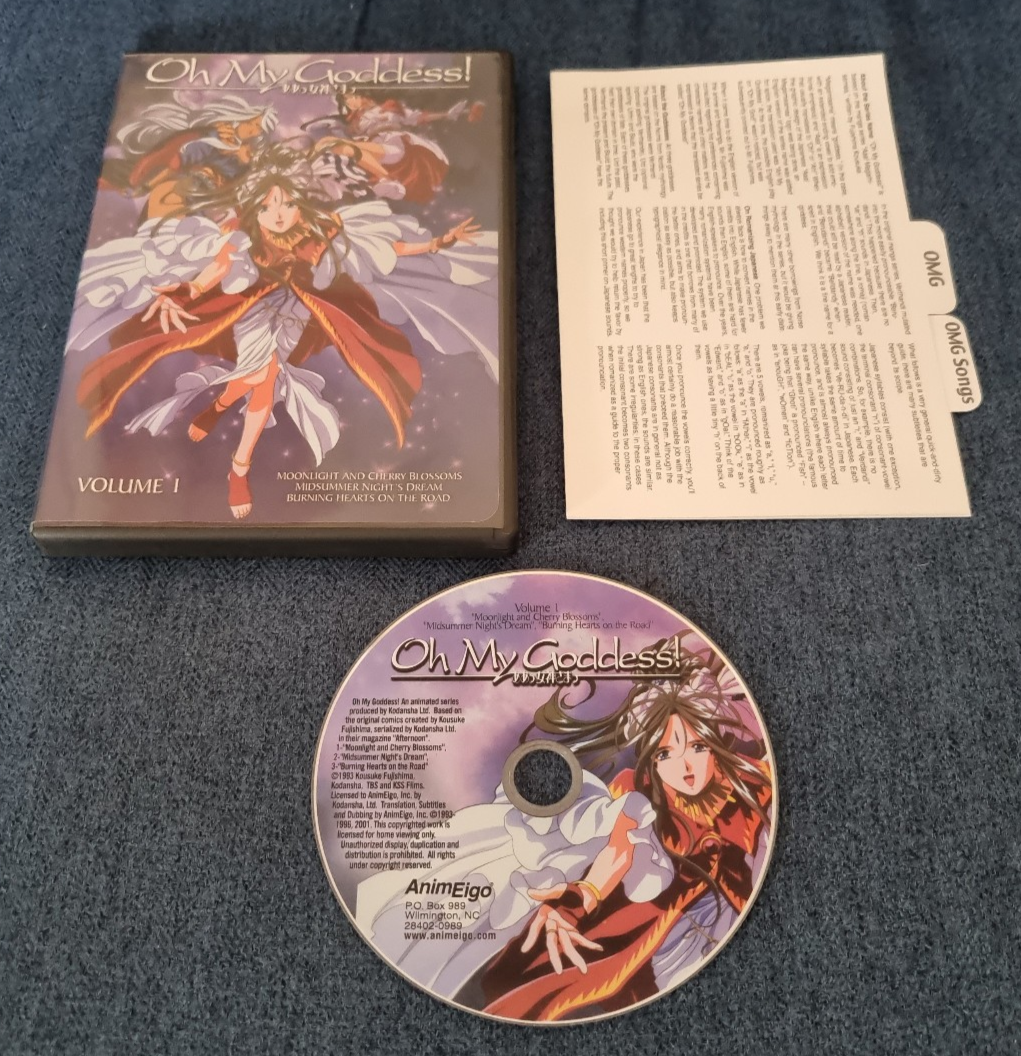 DVD Oh My Goddess Volume 1 Anime