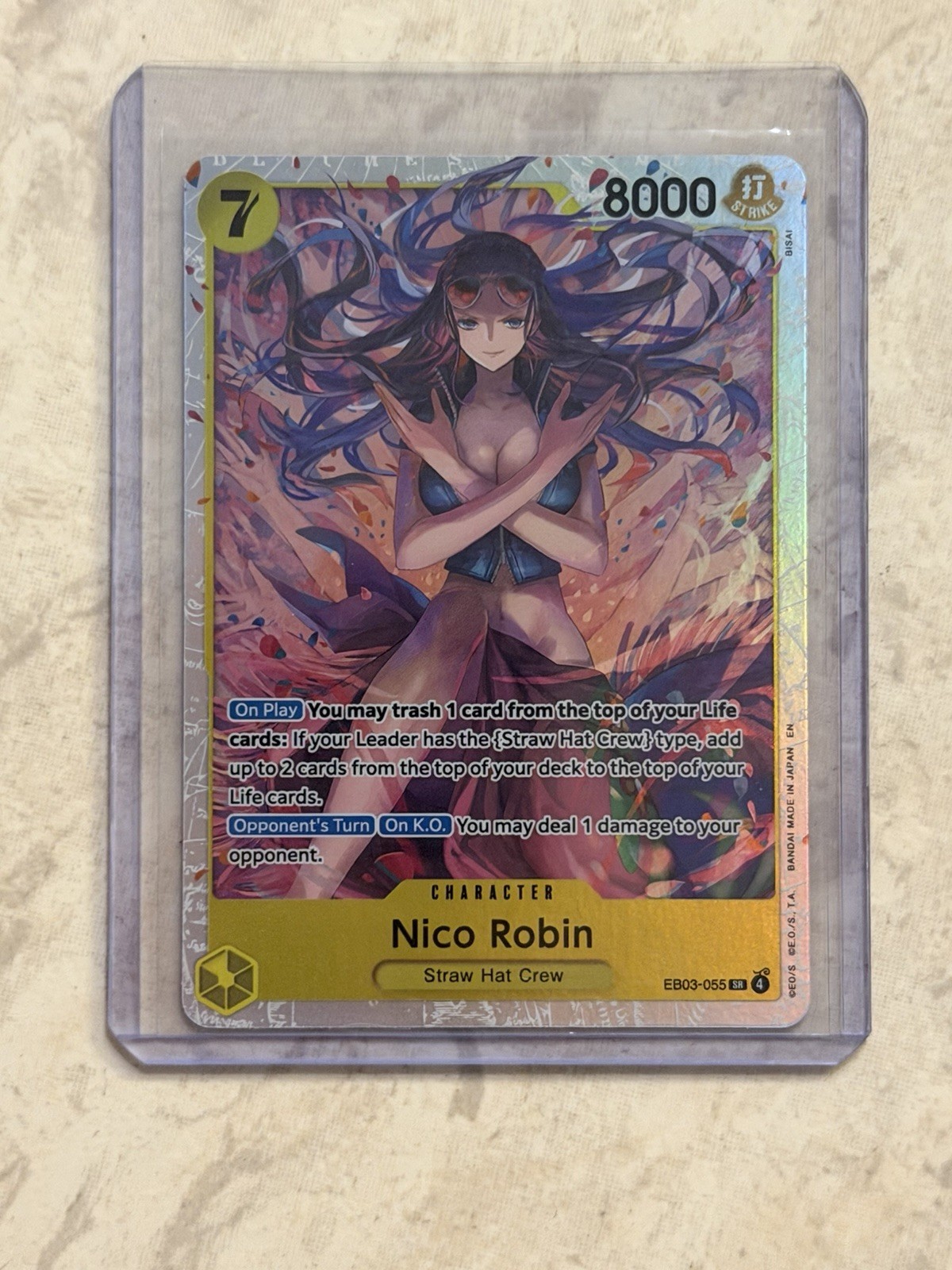 Nico Robin (055) EB03-055 Extra Booster: One Piece Heroines Edition