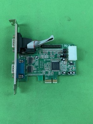 PEX2S553 StarTech 2-Port DB-9 RS-232 Serial Native PCI Express Adapter