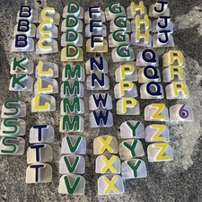 Leap Frog Fridge Phonics Magnetic Alphabet Capital Letters Mixed Lot Replacement