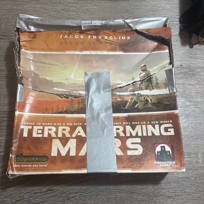 Terraforming Mars Board Game 2016 Stronghold Games Used Damaged Box Complete