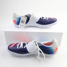 adidas adizero Track Cleat Men's Blue/Salmon Used