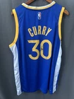 Stephen Curry Signed Golden State Warriors Basketball Jersey Sz XL Fanatics COA
