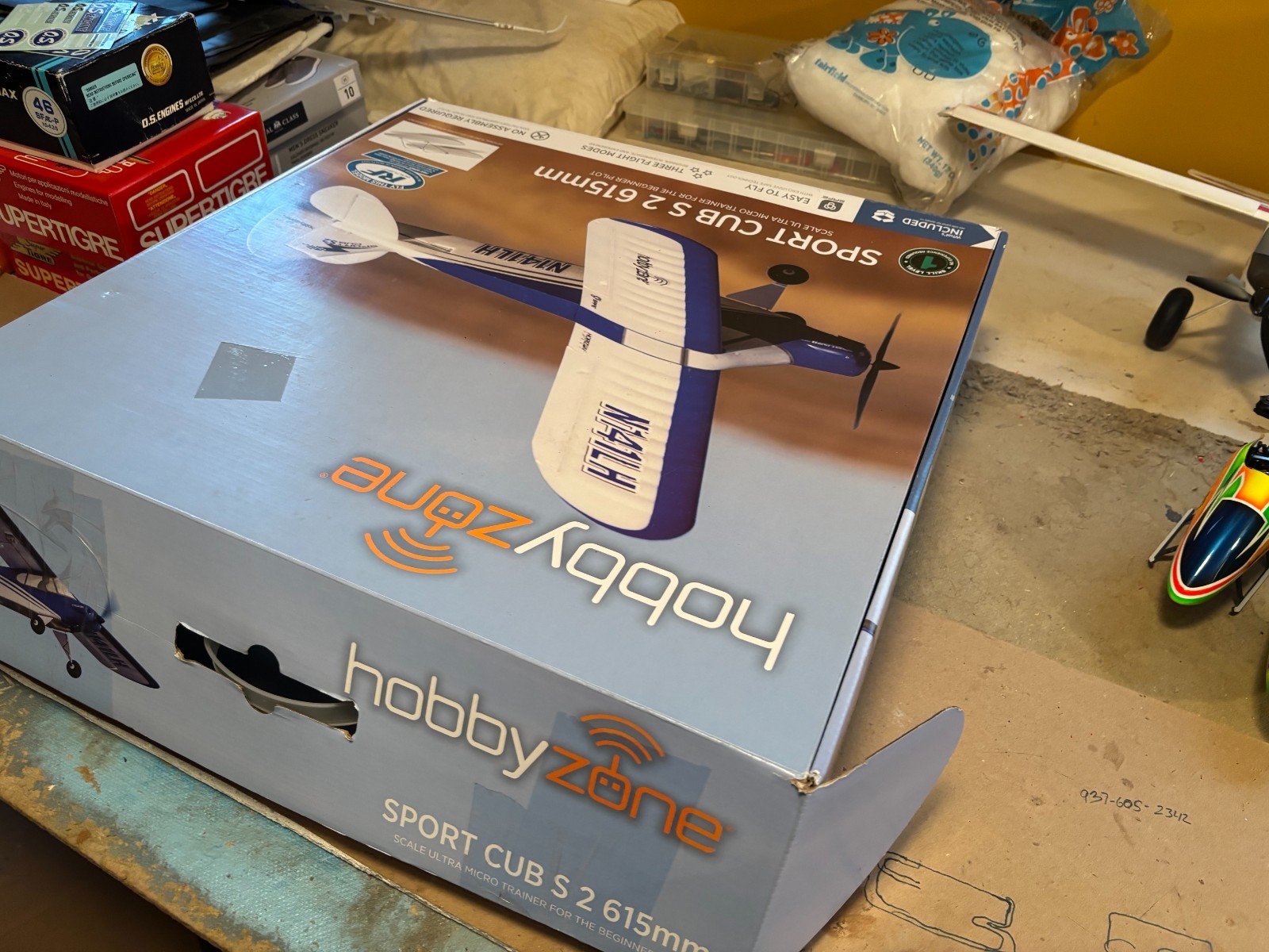 HobbyZone Sport Cub S RC Airplane RTF - Blue/White