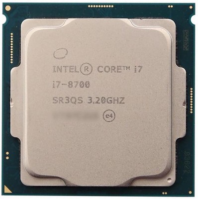 Intel Core i7-8700 CPU Prozessor 3.20-4.60GHz Sockel 1151 v2 FCLGA1151 CPU Tray