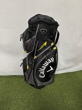 Callaway Warbird Cart Bag / 14-Way Divider / Black & Grey