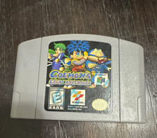 Konami Goemon's Great Adventure Nintendo 64 N64 Cartridge NTSC-U/C E Rated