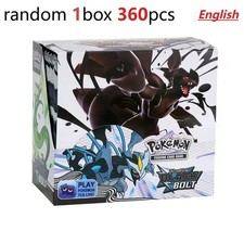 Pokemon Cards Black Bolt English Booster Box 360PCS