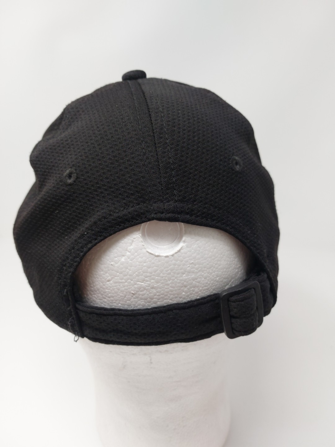 Black Quick Cool Strap Back Hat Adjustable Cap - image 5