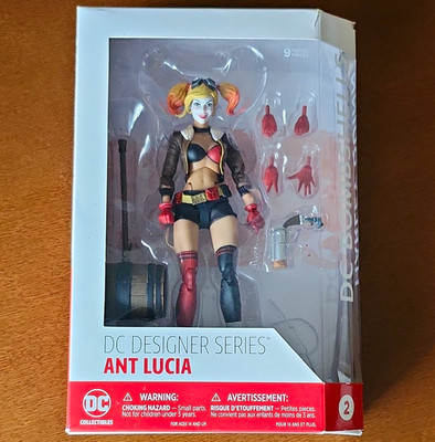 DC Collectibles DC Designer Series Harley Quinn Figur Kunststoff 9 Teile OVP