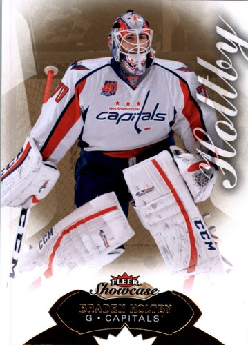 2014 Fleer Showcase Braden Holtby #26 card