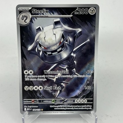 Pokemon Steelix 150/132 Illustration Rare Mega Evolutions. | eBay
