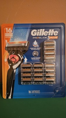 Gillette Proglide 5 Plus 16 Cartridges 5 Blade Proglide, Fusion5 Proglide,...