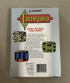Castlevania Nintendo NES - Completo di scatola CIB con manuale ect. 