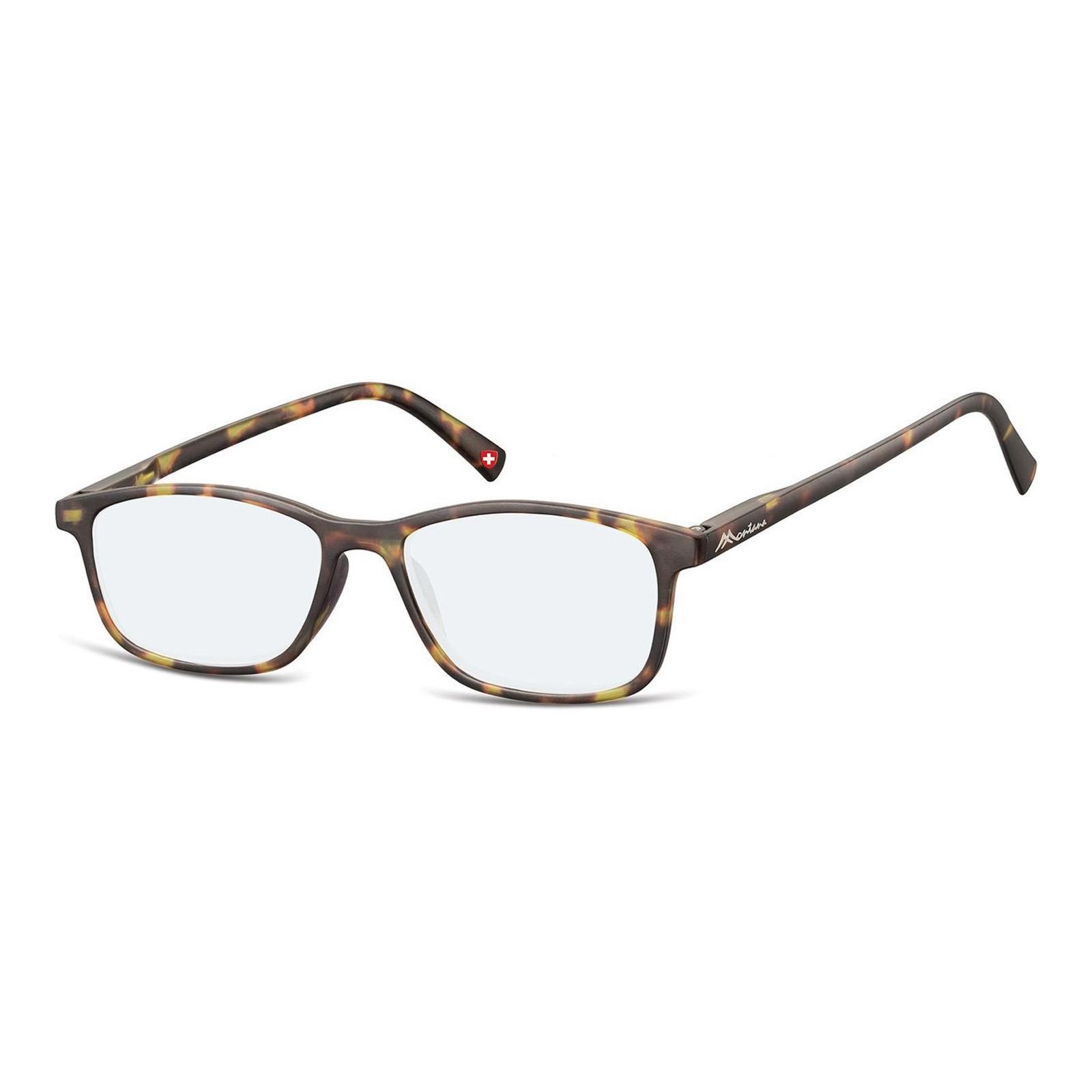 Montana Reading Glasses BLF51 F 1.00 Tortoise Men Women Blue Light Block