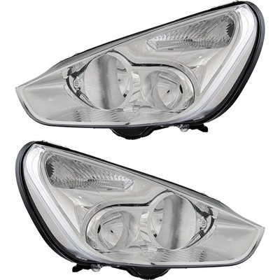 Halogen Scheinwerfer Set für Ford S-Max WA6 2.0 TDCi Bj.06-14 2.2 Bj.08-14