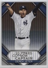 2020 Topps Update 20 Years of the Captain Blue Derek Jeter #YOC-09 HOF 05up