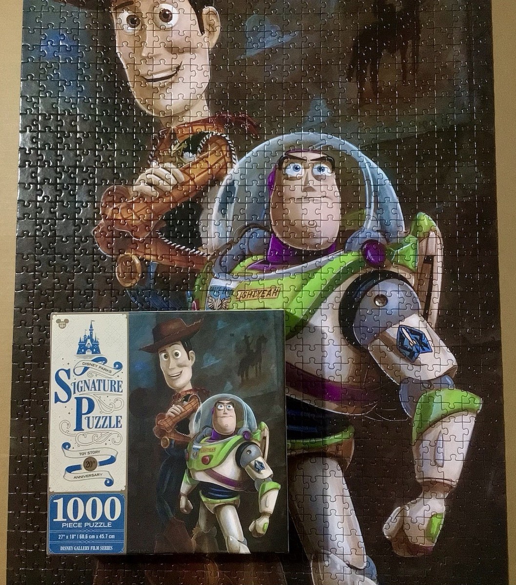 Disney Parks Signature Puzzle Toy Story Buzz Woody 1000 Pcs