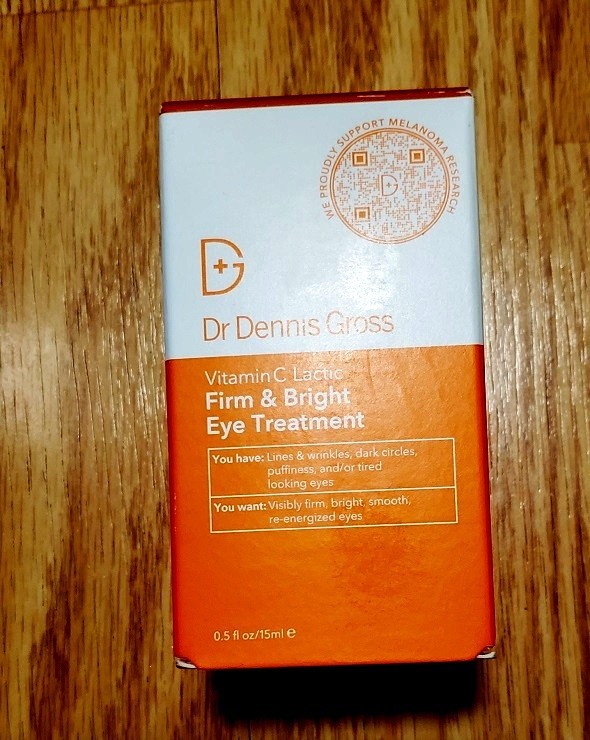 Dr. Dennis Gross Vitamin C Lactic Firm & Bright Eye Treatment-0.5 Oz-Retail $70