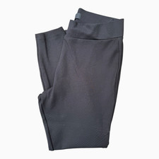 Next Black Leggings 3/4 Leg High Waist Stretch Women  s UK Size 14