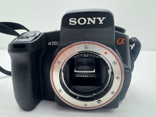 📸 Sony Alpha 350 DSLR Kamera Camera Gehäuse 14 MP - Live View A350 - BODY - Bild 16 von 24