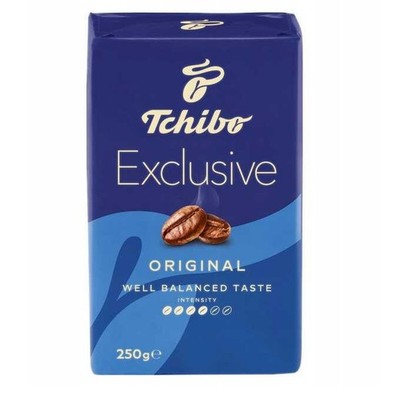 Tchibo Exclusive Gemahlener Kaffee 250g Röstkaffee Klassisch