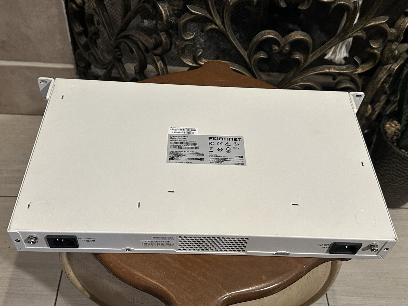 Fortinet FortiGate 100F Network Security Firewall - FG-100F