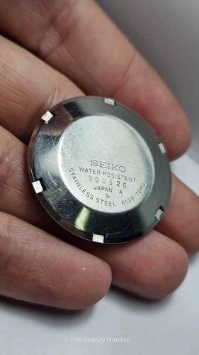 Vintage Seiko Chronograph 6139-7060 Backcase part