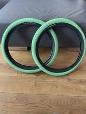 BMX Reifen 20 x 2,4 Zoll KHE ACME STREET PARK grün schwarz nur 690g
