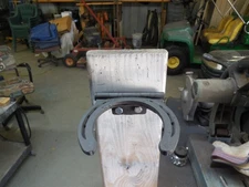 🐴  HORSESHOE GATE LATCH  3 "  Opening Handmade # 297 HEAVY DUTY