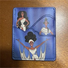 Disney Hercules Muses Blue Card Holder Wallet Animated Characters Hercules Theme