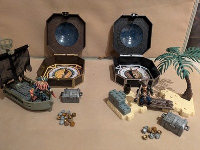Mega Bloks - Fluch der Karibik Dead Man's Chest 1011 - 1012 Kompass x 2