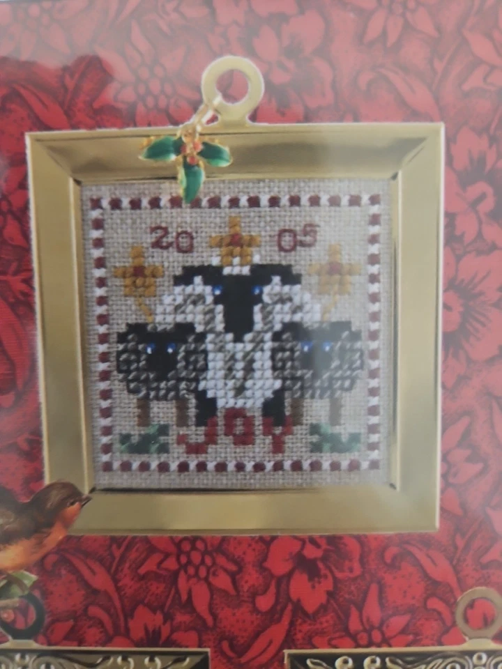 Just Nan CHRISTMAS WISHES Ornament Series Counted Cross Stitch Pattern JN147 NIP - Image 4 of 4