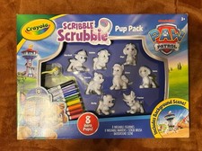 Crayola Scribble Scrubbie Paw Patrol Figurine Playset