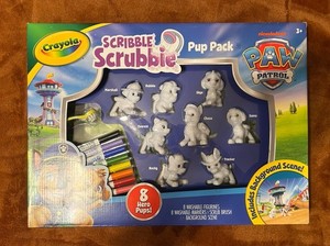 Crayola Scribble Scrubbie Paw Patrol Figurine Playset