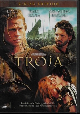  Troja   2 Disc Edition (DVD)   Wolfgang Petersen   Brad Pitt   guter Zustand