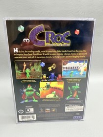 Croc: Legend of the Gobbos (Sega Saturn, 1997) Complete - Pristine Condition
