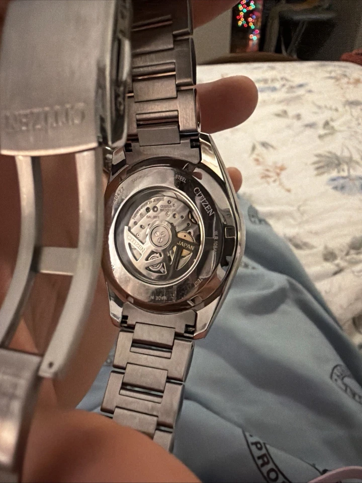 Reloj Hombre Citizen Collection Mecánico Nb1050-59e Automático 24 Joyas Japón Foto 4 de 4