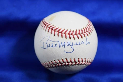 Bill Mazeroski PSA DNA Autographed Major League OML Signed Baseball Pirates