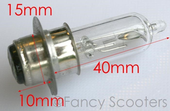 Light Bulb (12V 18W/18W) Dual Filament FOR SCOOTERS & DIABLO CHOPPERS ...