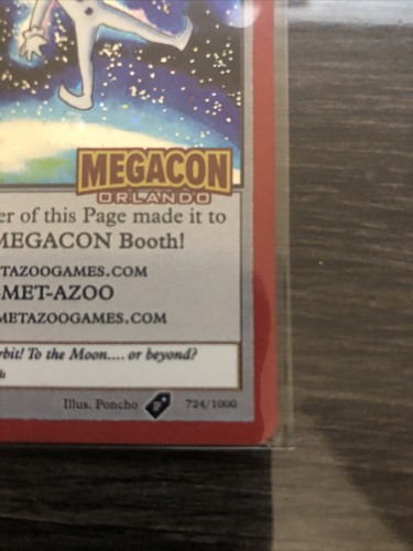 MetaZoo MegaCon 2021 promo card + booster pack BOTH SEALED - Picture 3 of 5