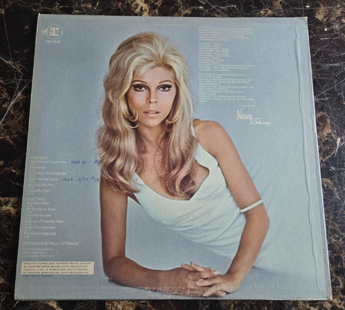 Nancy Sinatra Nancy original 1969 canadian Stereo LP - Picture 2 of 2