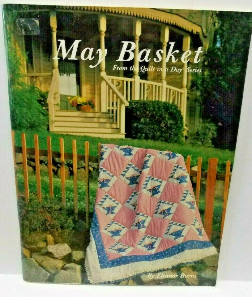 Lot 4 Quilting Books May Basket Stars Omnigrid Cross Stitch Quilt in a Day Burns - Image 4 of 4
