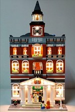 New LED Lighting kit for Lego 10224 Town Hall USB Powered 