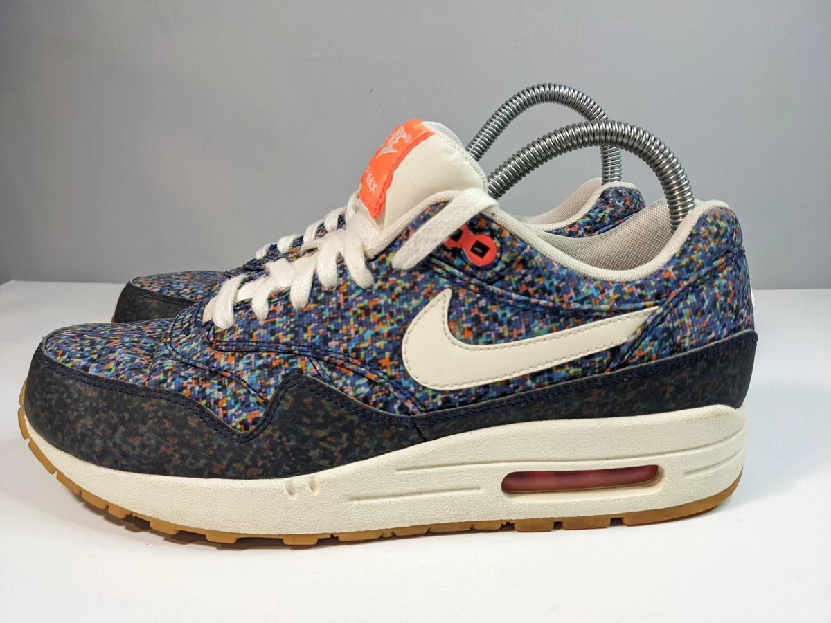 Nike Air Max 1 Liberty 528712 400 Womens Size 9 Rare Colorful Cute